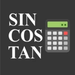 sin cos tan calculator android application logo